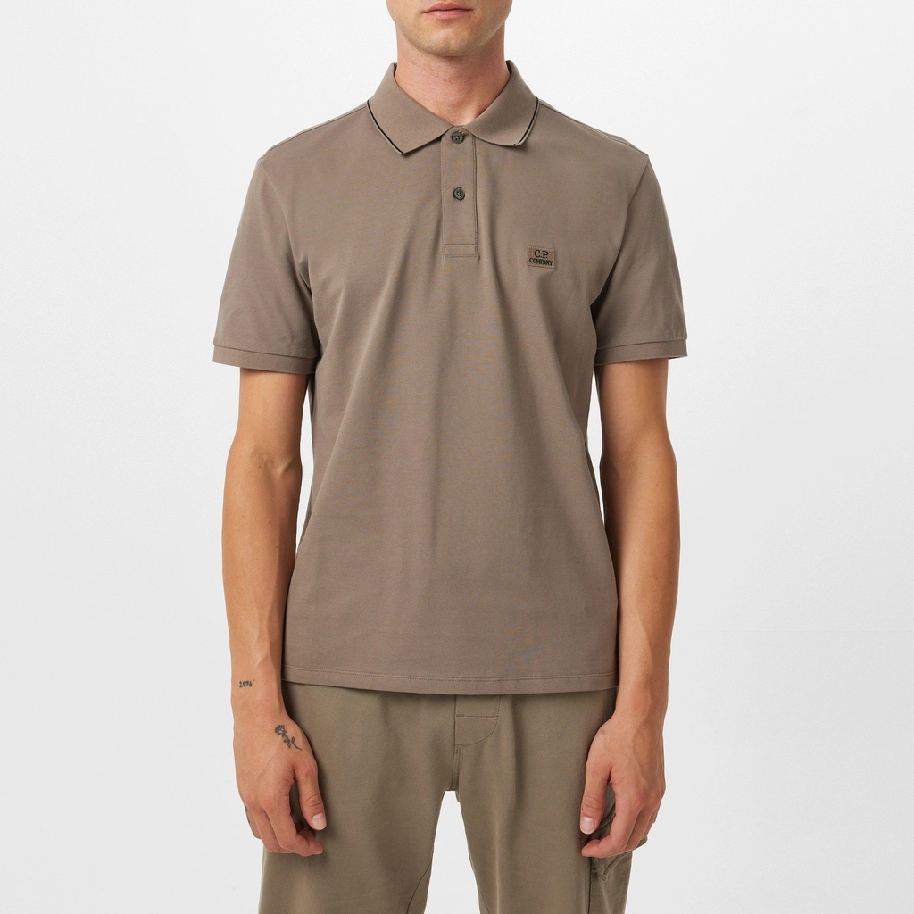 CP Company Polo Shirt - Walnut 359